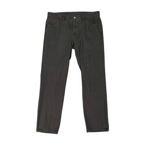 Meyer Hosen Pants Mens 36 Grey Cotton Blend Dublin Stretch Cotton Chino Trouser